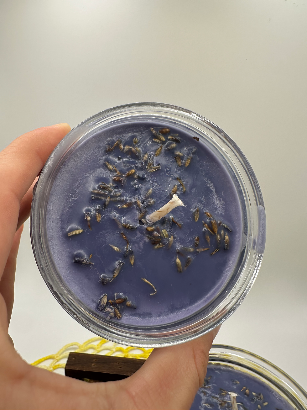 Thumbnail: Lemon Lavender 3oz Soy Wax Candle 