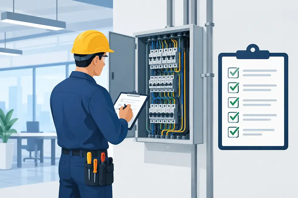Commercial Electrical Maintenance Checklist