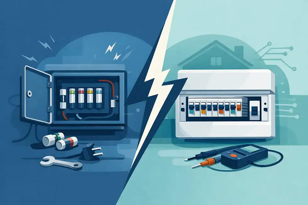 Fuse Box vs Consumer Unit: What’s Changed?