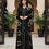 Thumbnail: ABAYA | black abaya crafted from premium crepe fabric with exquisite embroidery