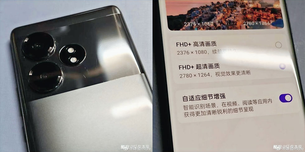 Realme GT Neo 6 SE leak