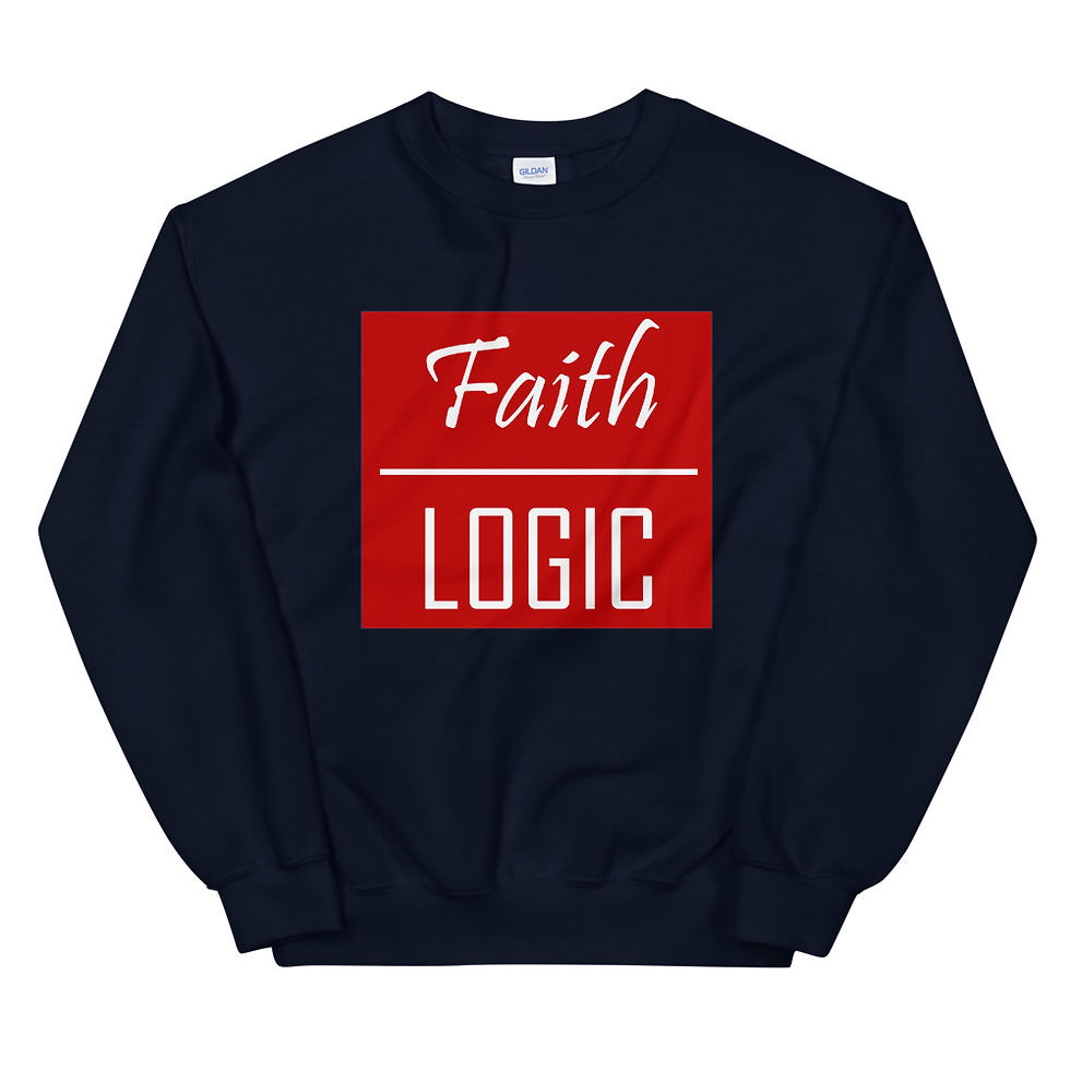 Thumbnail: Red Block Logo | Unisex Sweatshirt