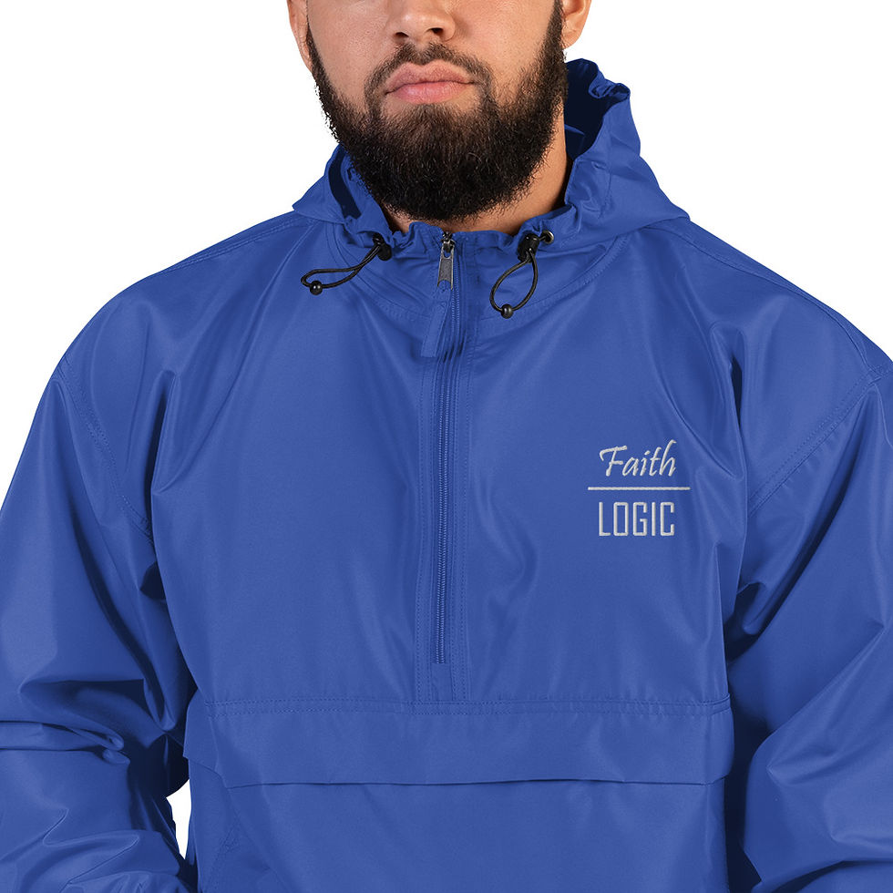 Thumbnail: White Logo | Embroidered Champion Packable Jacket