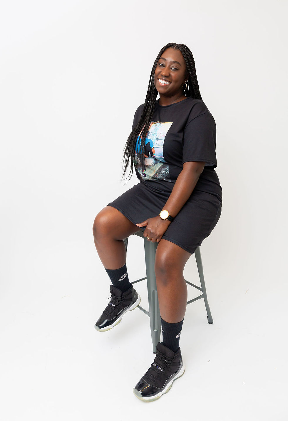 Thumbnail: Graphic T-Shirt Dress