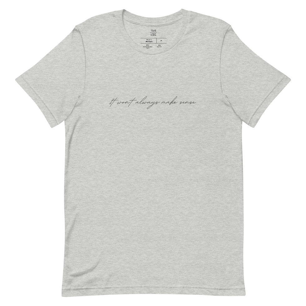 Thumbnail: Black Slogan | Short-Sleeve Unisex T-Shirt