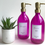 Thumbnail: Pink Glass Soap Dispenser Gold Pump