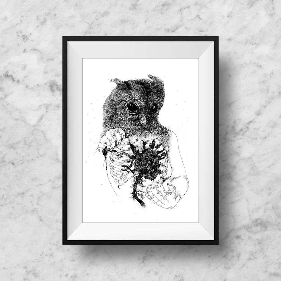 Thumbnail: Plaisirs Coupables Drawings