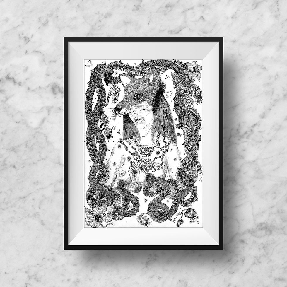 Thumbnail: Plaisirs Coupables Drawings