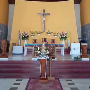 El padre Vilte se despide de la comunidad de Libertador