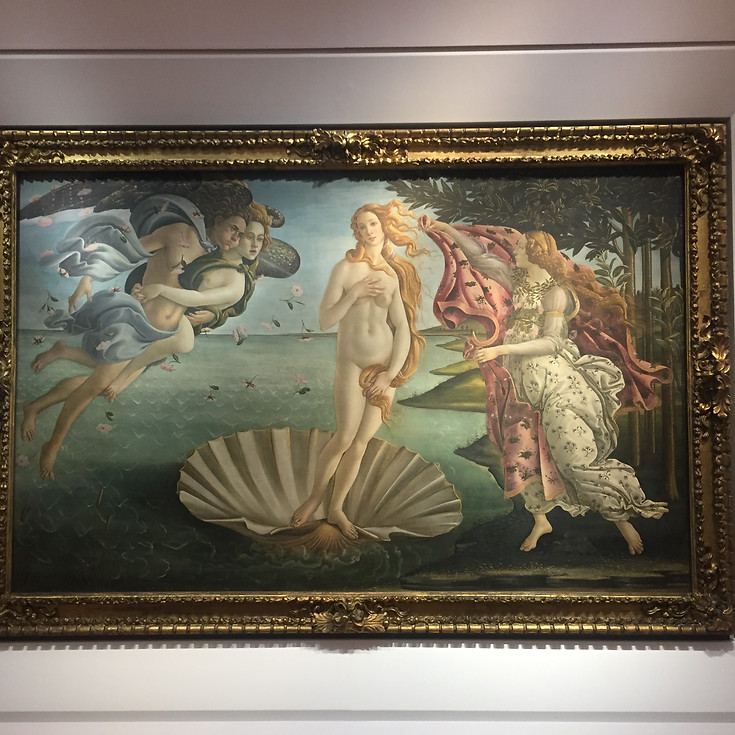 "Nascita di Venere" di Botticelli