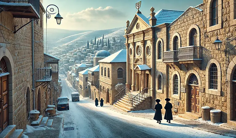 Snow in Safed – The Perfect Winter Getaway | Safed Nofesh