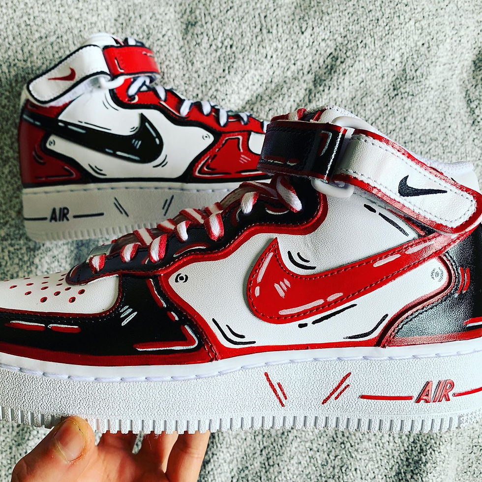 Black/Red Cartoon