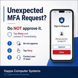 What to Do When You Receive an MFA Approval You Didn’t Request