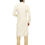 Thumbnail: Ethnic | Kurta Paijama | Indian | Beige and White| Full Sleeve