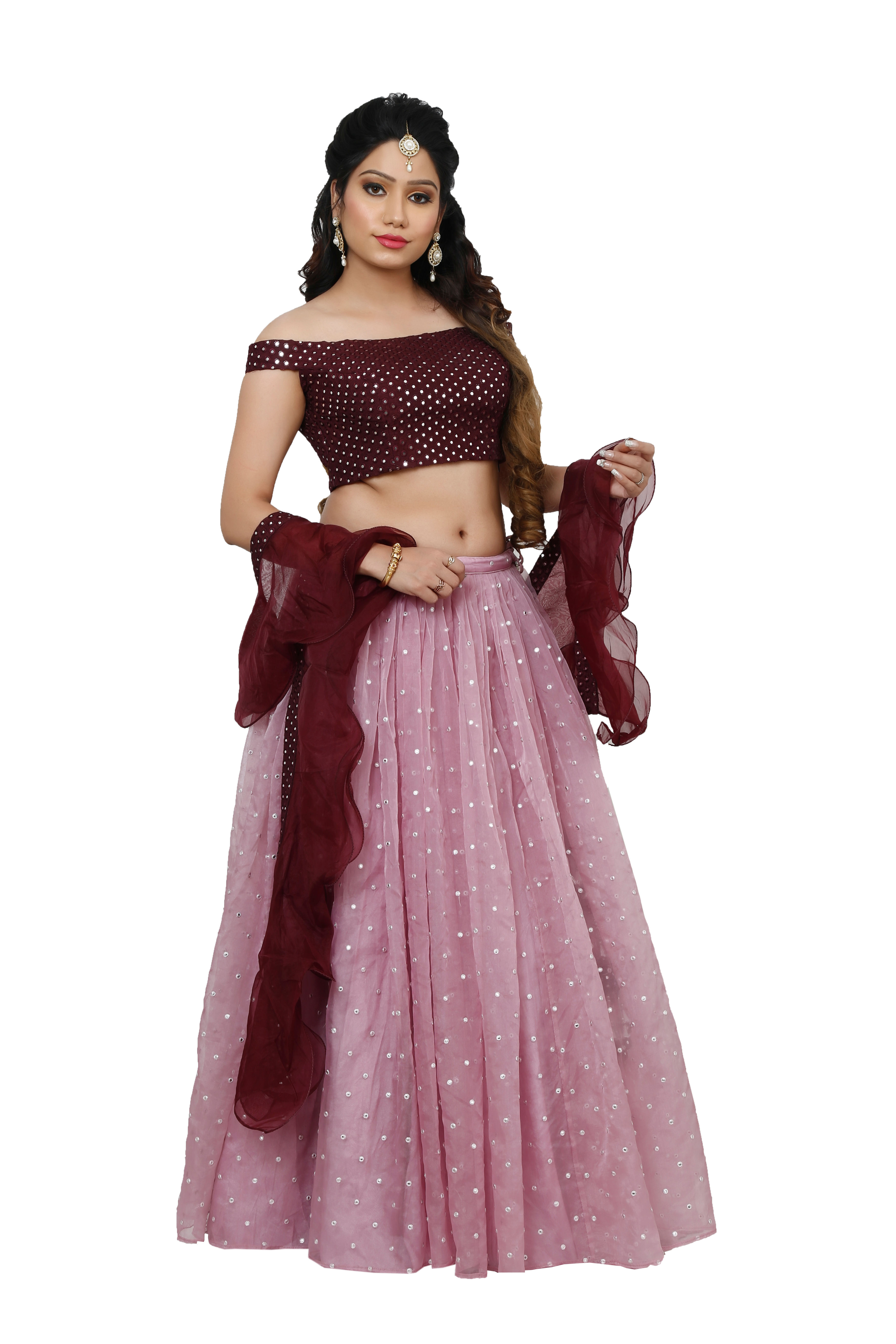 Ethnic | Shaded Lehnga | Indian | Lehnga