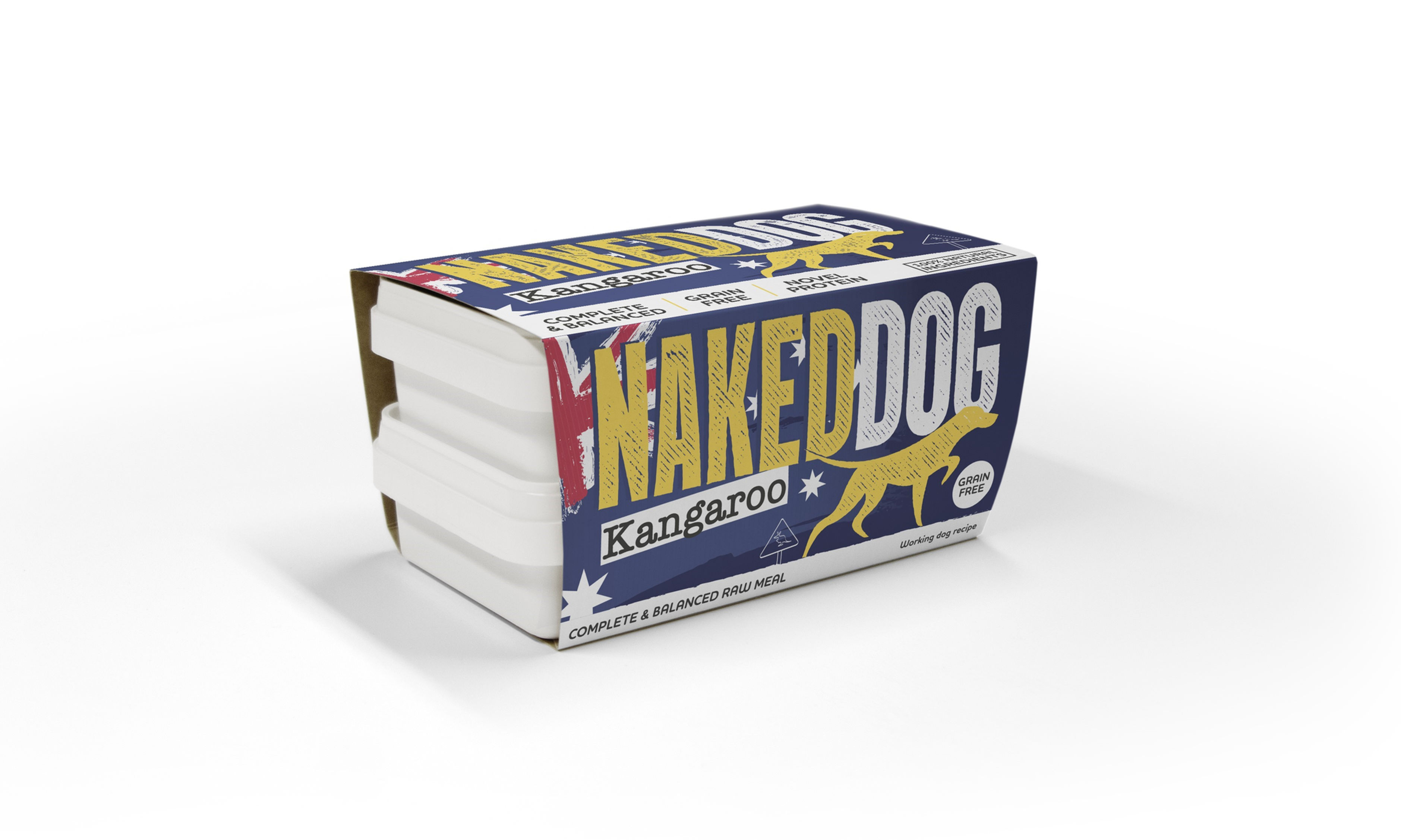 Naked Dog Raw Kangaroo 2 x 500g