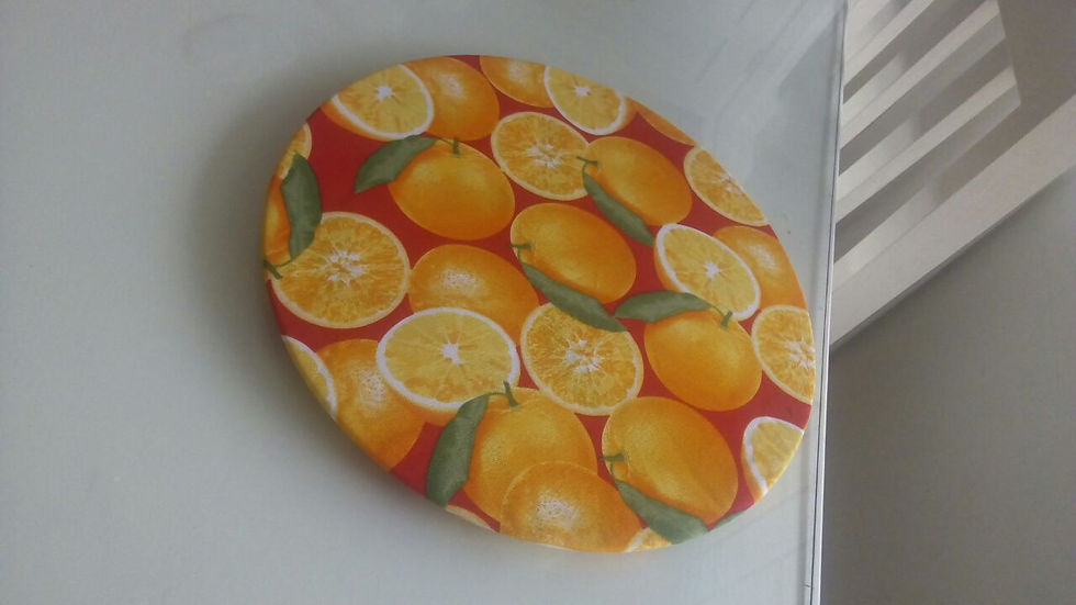 Capa c/ Estampa de Laranjas