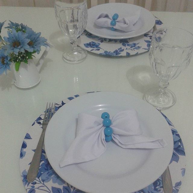 Mesa Azul (Jantar)
