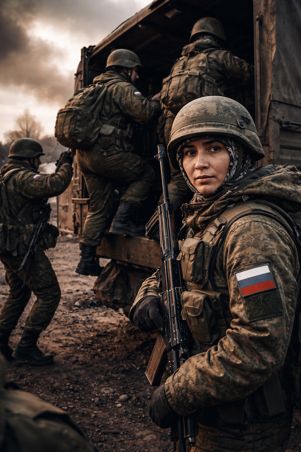 Нові російські призовники: жінки Центральної Азії