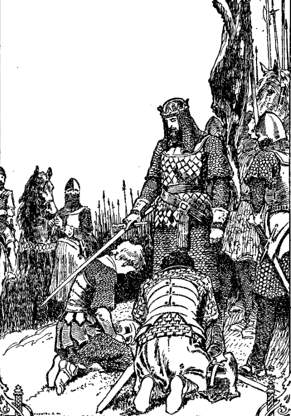 Charlemagne knighting.gif
