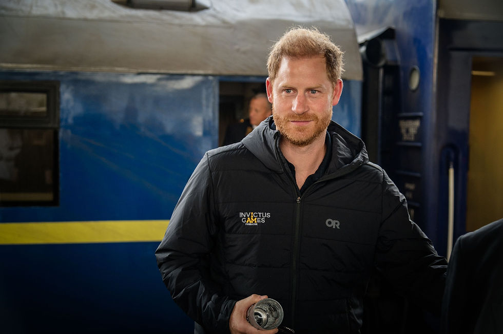 Prince Harry in Ukraine