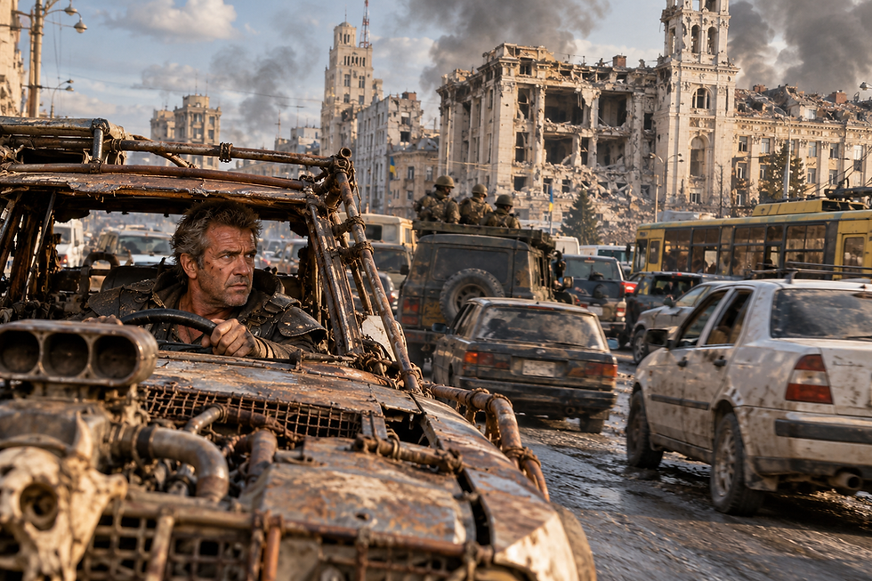 Kharkiv: Mad Max with Coffee Shops