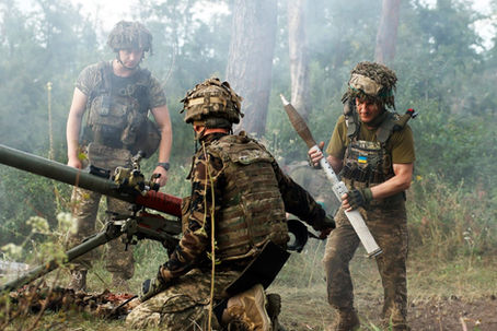 The Ukrainian front line in June 2026