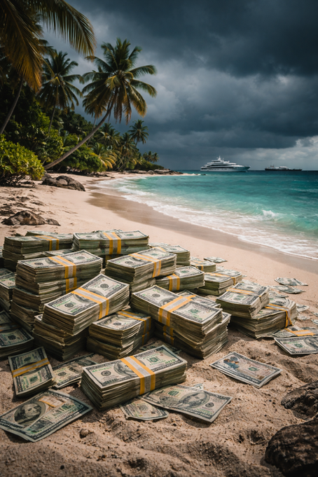 Russian use of British offshore territories for sanctions evasion