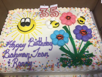 Happy Birthday Rev. Bahman, Jean and Randy