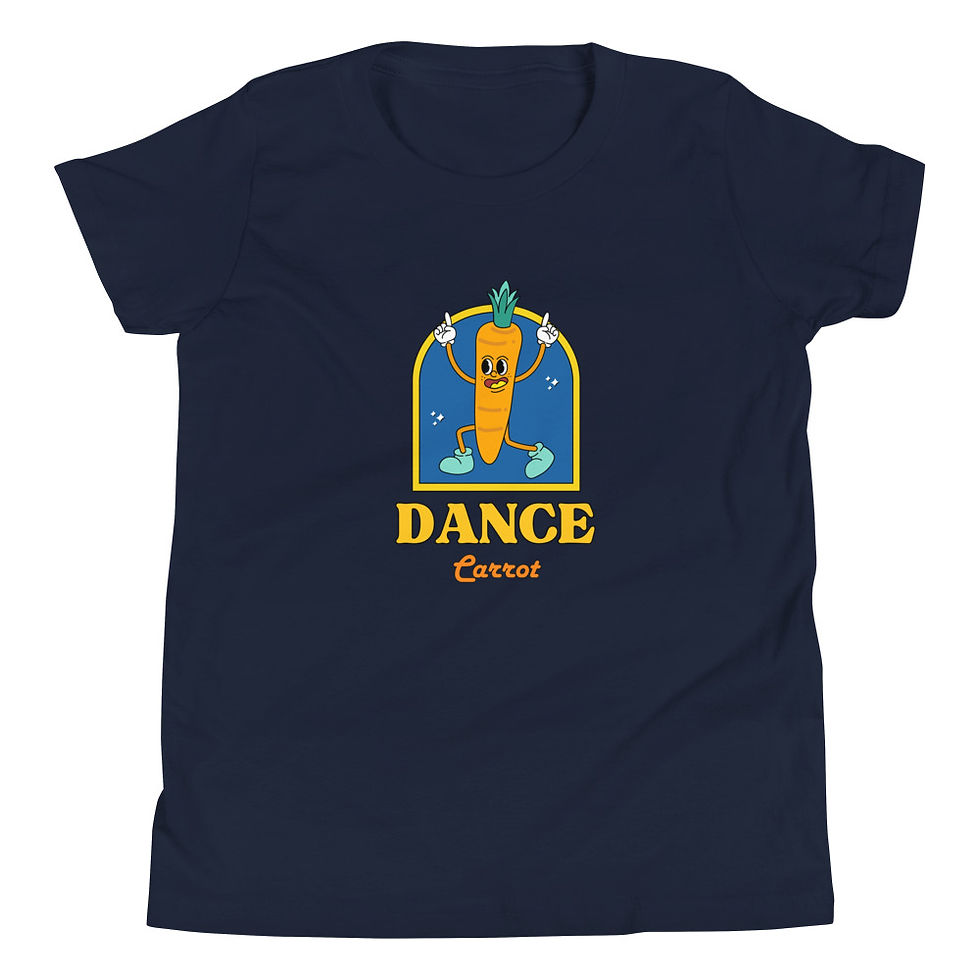 Thumbnail: Dance Carrot - Youth Short Sleeve T-Shirt