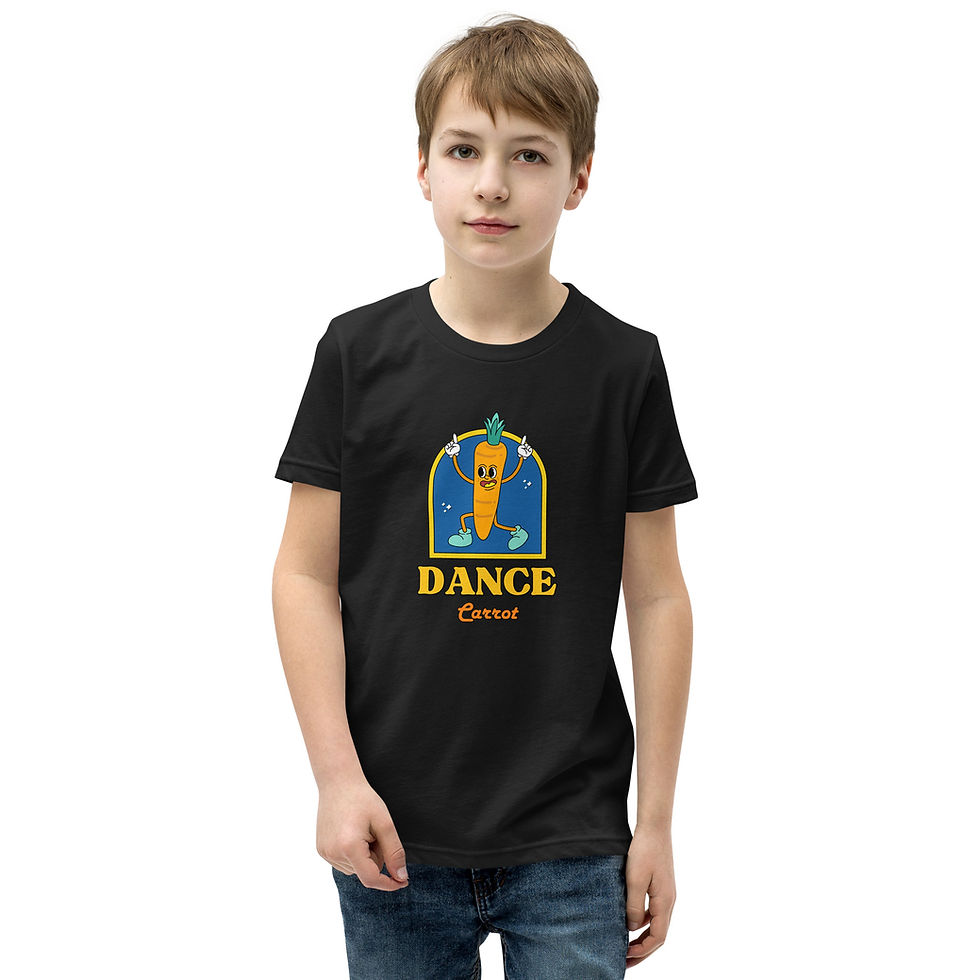 Thumbnail: Dance Carrot - Youth Short Sleeve T-Shirt