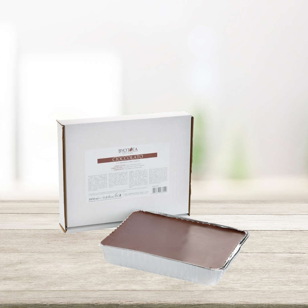 Charola Cera Depiladora Chocolate 1000ml