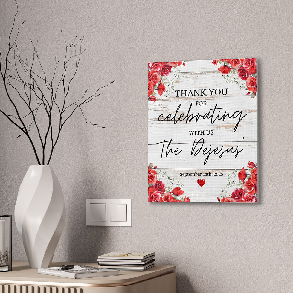 Thumbnail: Personalized stretched canvas 