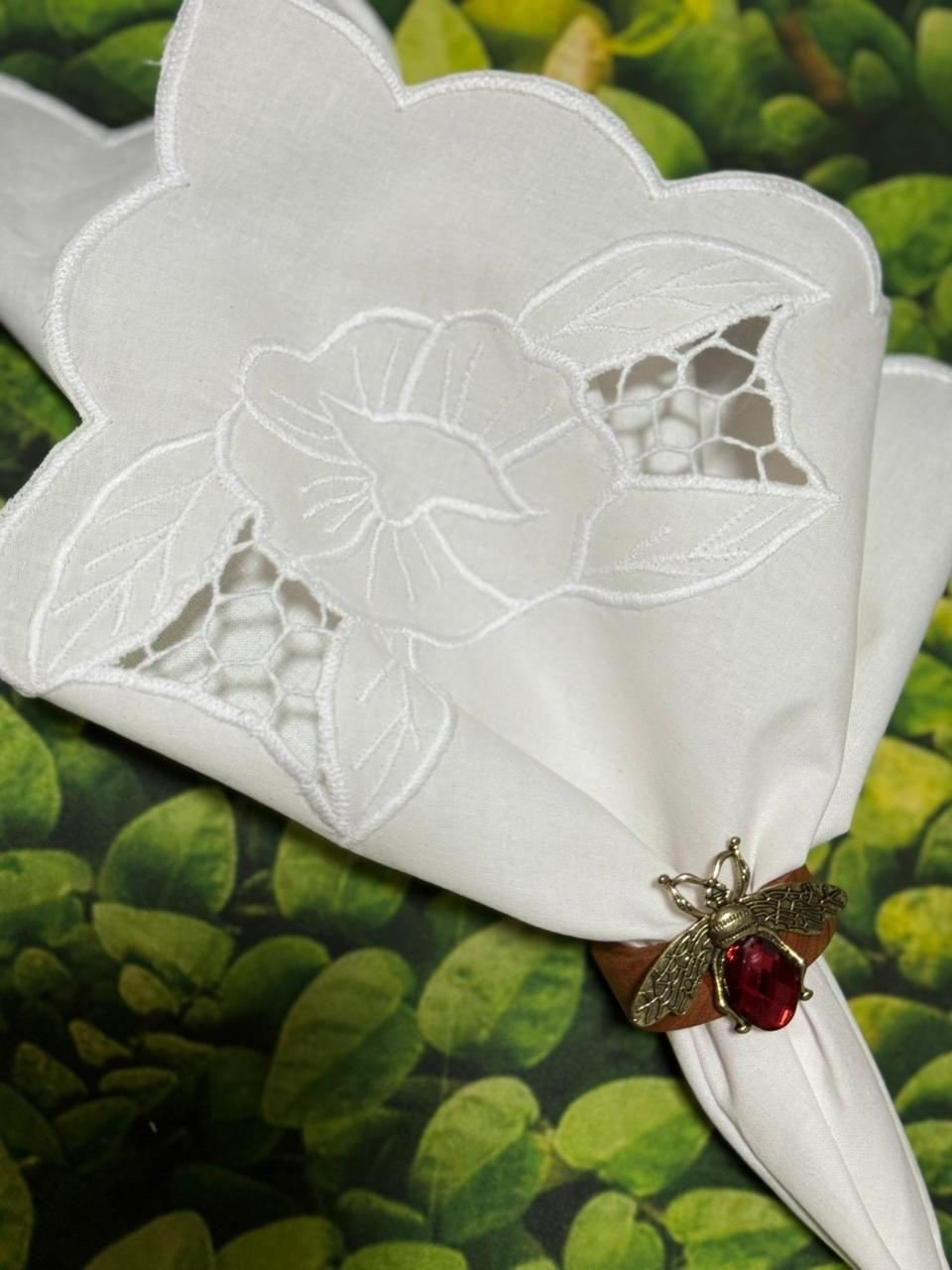 Guardanapo Richelieu Flor