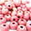Thumbnail: Stone Washed Ceramic Rondelle Beads 12x15mm - Choice of Colours - Pack of 10