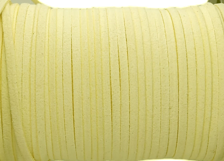 Thumbnail: Faux Suede Cord 3mm - Oranges/Yellows/Browns