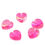 Thumbnail: Electroplate Mermaid Heart Beads 9mm - Choice of Colours - Pack of 25