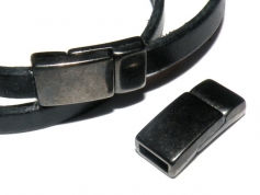 Thumbnail: Zamak Metal Small Glue in Magnetic Clasps - 5mm Hole - Choice of Colours