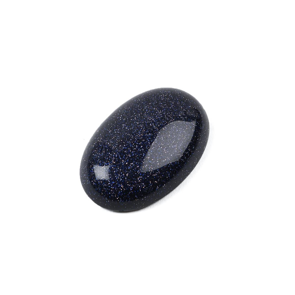 Blue Goldstone Oval Cabochon Approx 30x20mm