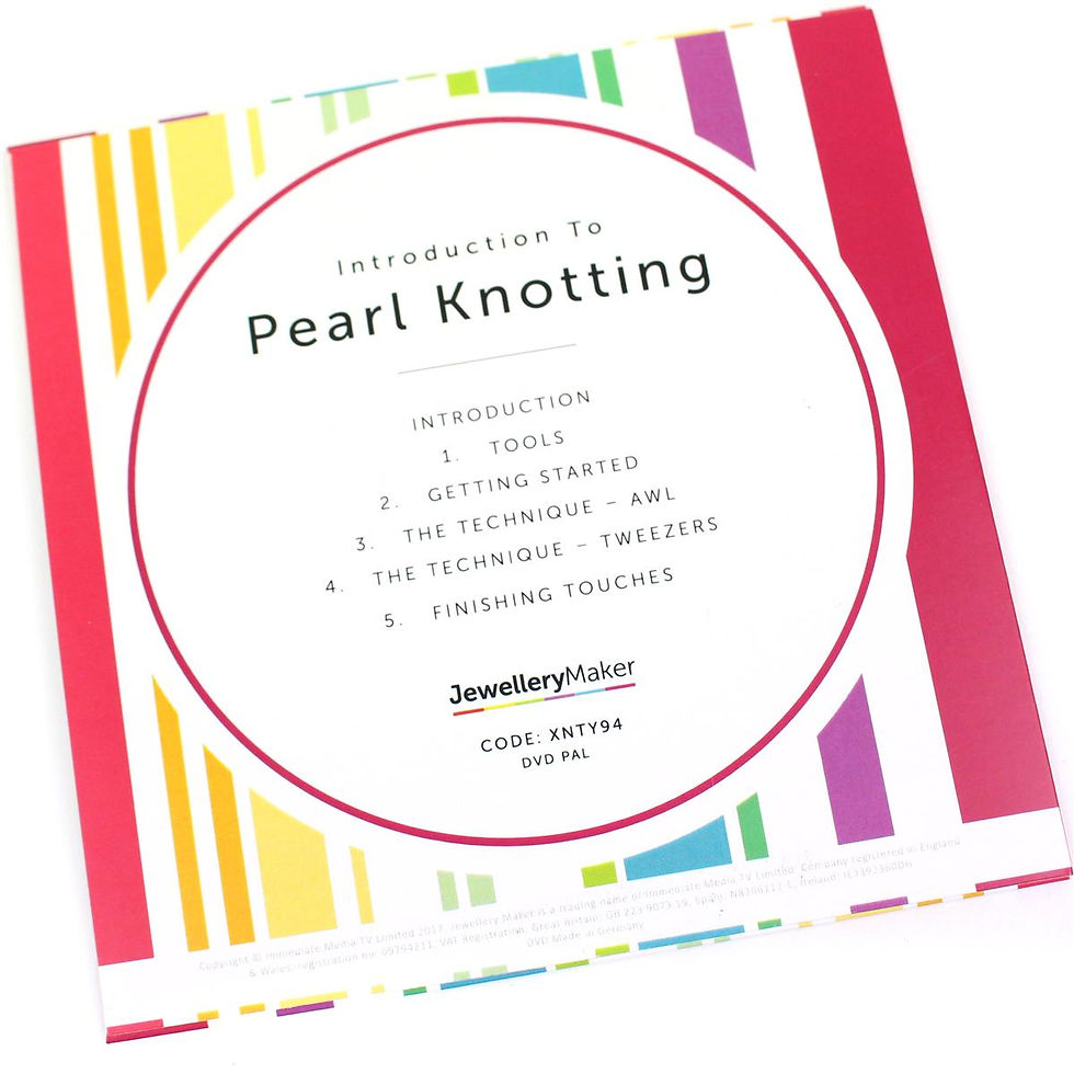 Thumbnail: Introduction to Pearl Knotting DVD (Pal) - XNTY94