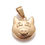 Thumbnail: Grade 304 Stainless Steel Piggy Pendant - Gold