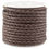 Thumbnail: Round Braided Leather 3mm - Choice of Colours