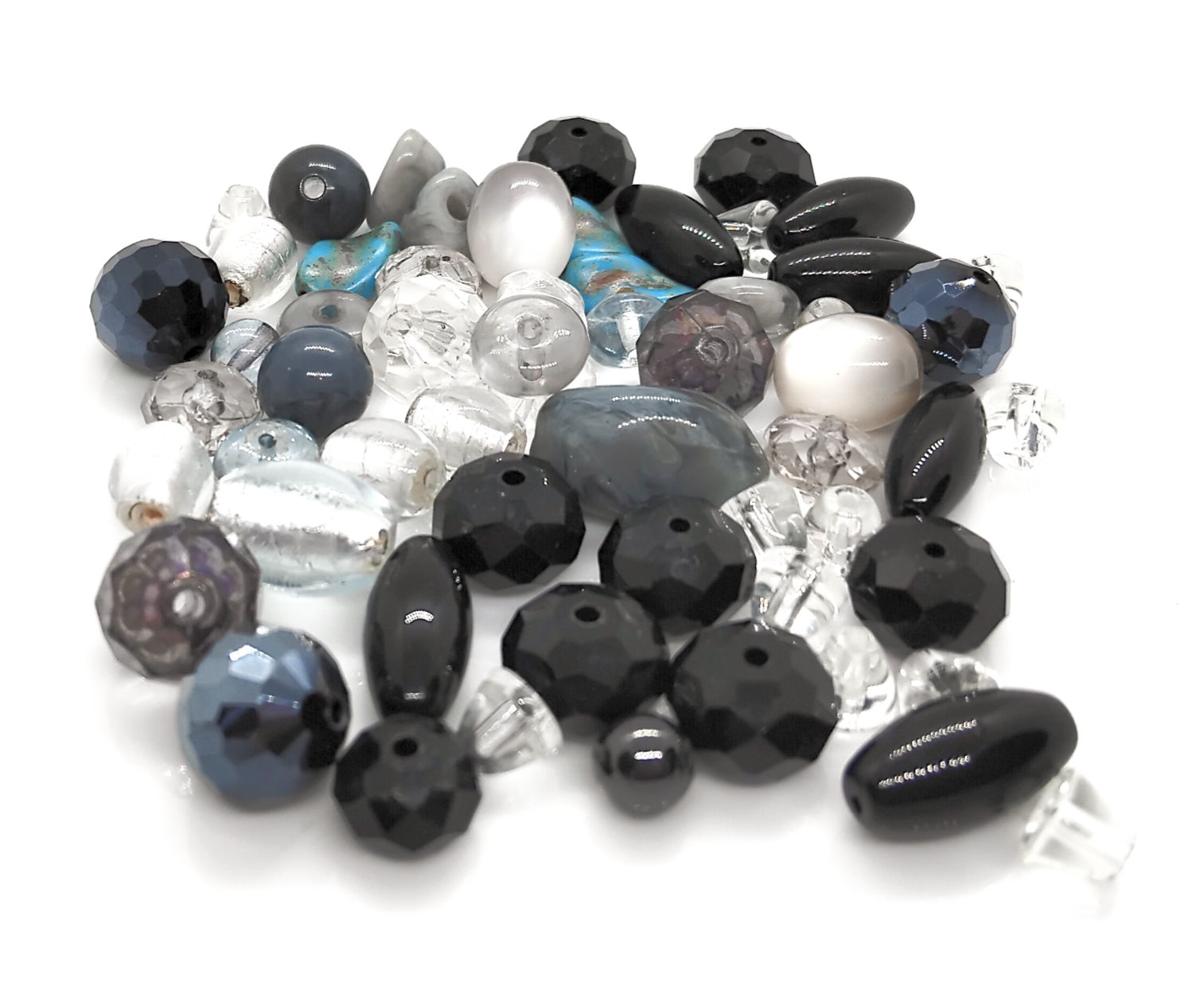 Glass Beads Mix - Pack of 60