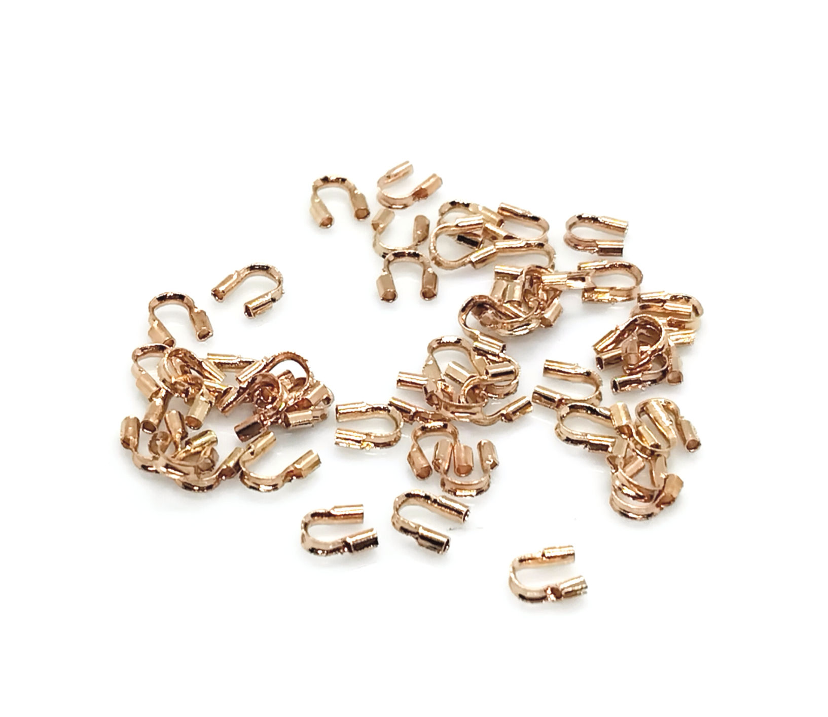 Wire Protectors - Light Gold - Pack of 10