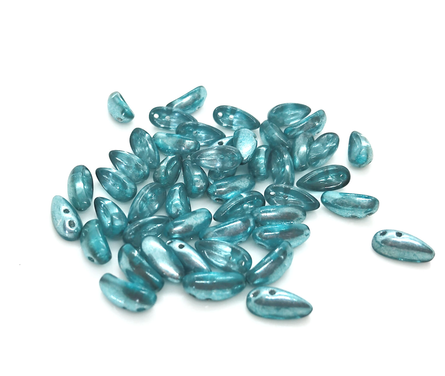 Chilli™ Czech Beads 2-hole 4x11 mm - Pack of 48