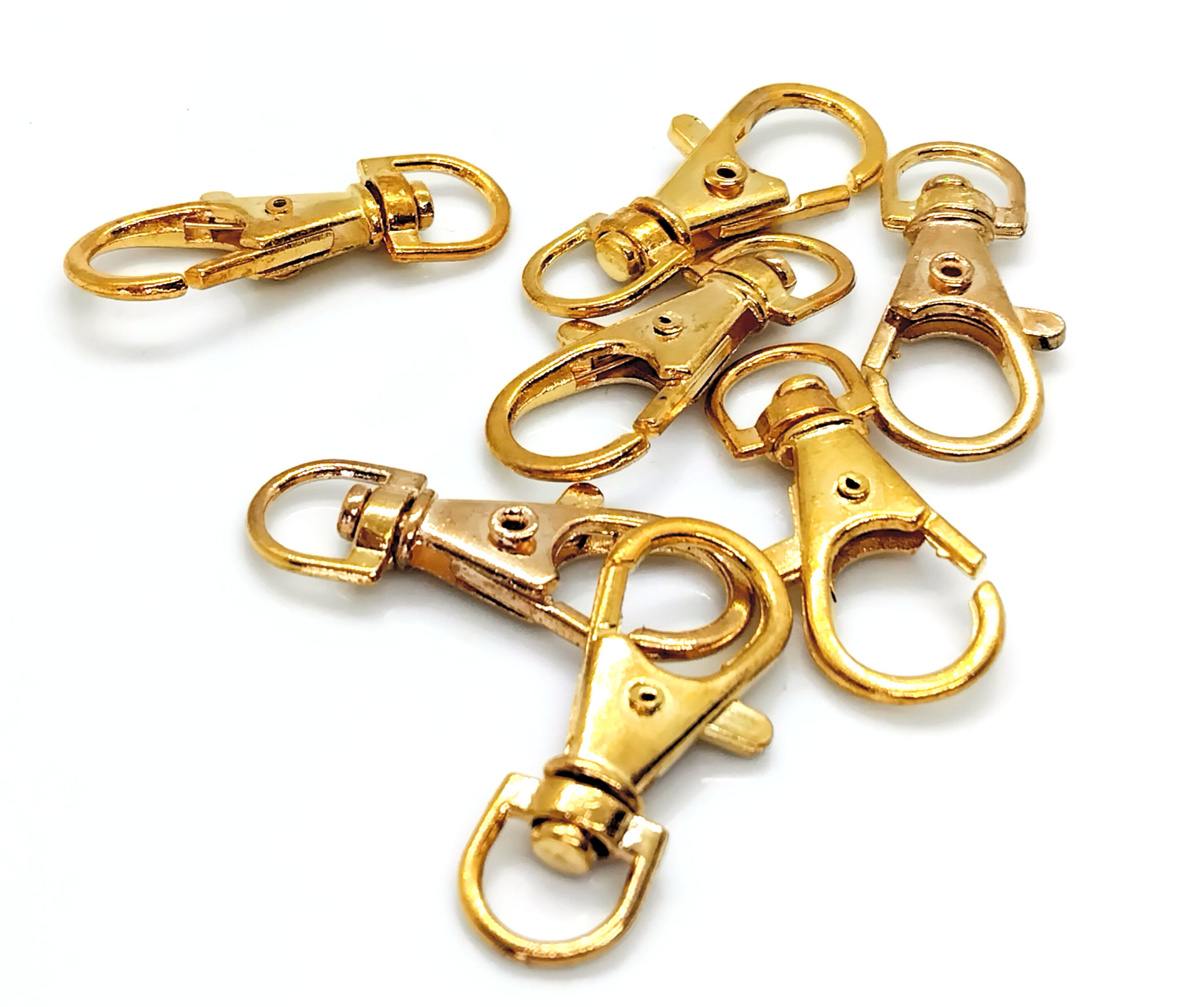 Swivel Lobster Clasp - Gold - Pack of 10 - SEE DESCRIPTION