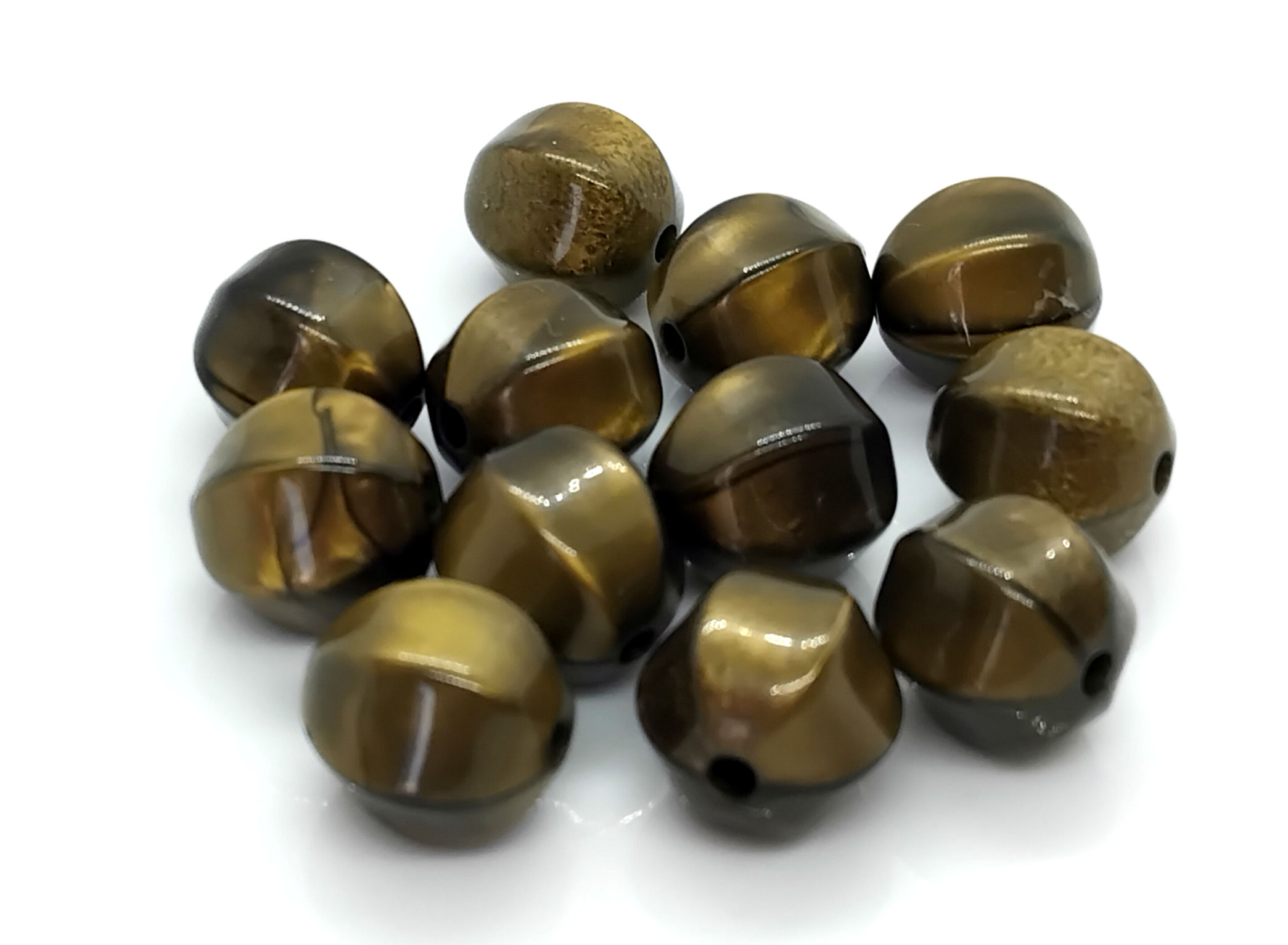 Acrylic Nugget Beads 14x12mm - Pack of 12