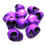 Thumbnail: Acrylic Skull Beads 13x9mm - Choice of Colours - Pack of 20
