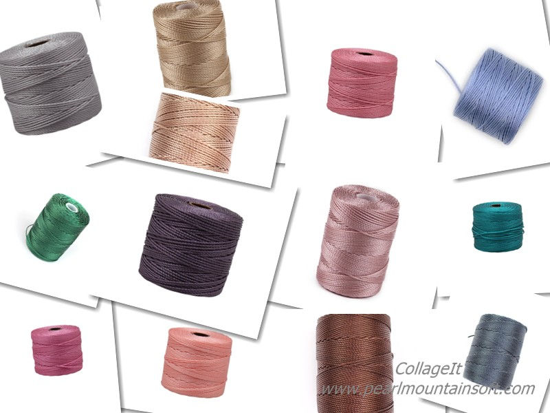70m Nylon Cord Approx 0.4mm - Various Colours