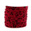 Thumbnail: Stitched Round Cord 6mm - Leopard Print - Per Metre